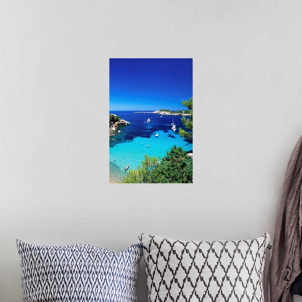A bohemian room featuring Coast nearby Portinatx, Ibiza, Balearic Islands, Spain