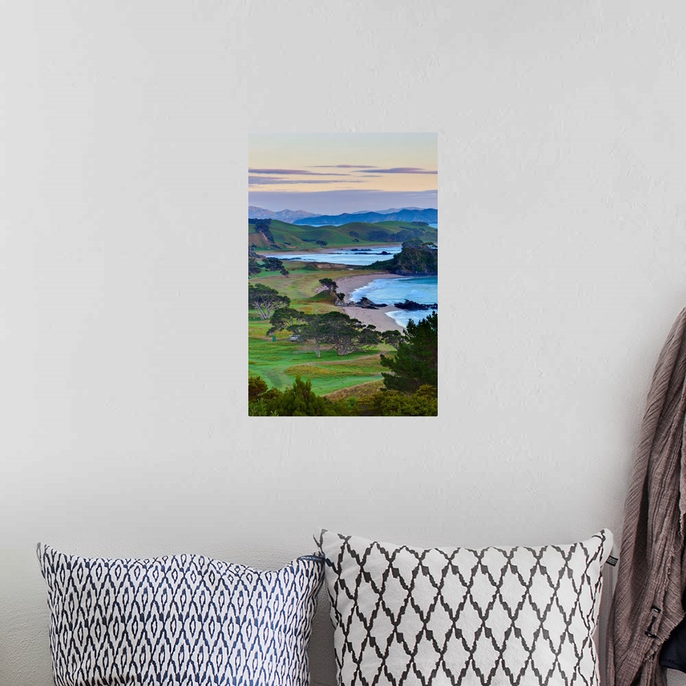 A bohemian room featuring Dramatic coastal landscape near Whangarei, Northland, New Zealand