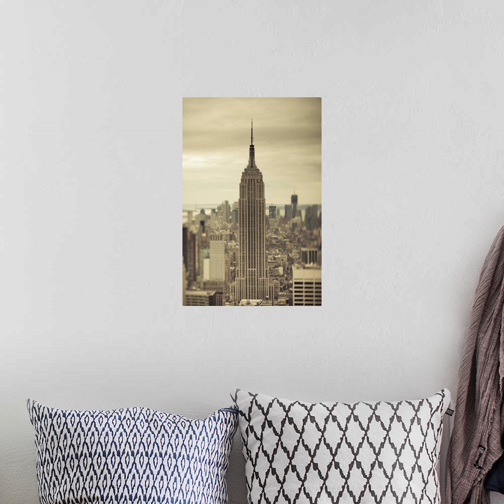 A bohemian room featuring Empire State Building, Manhattan, New York City