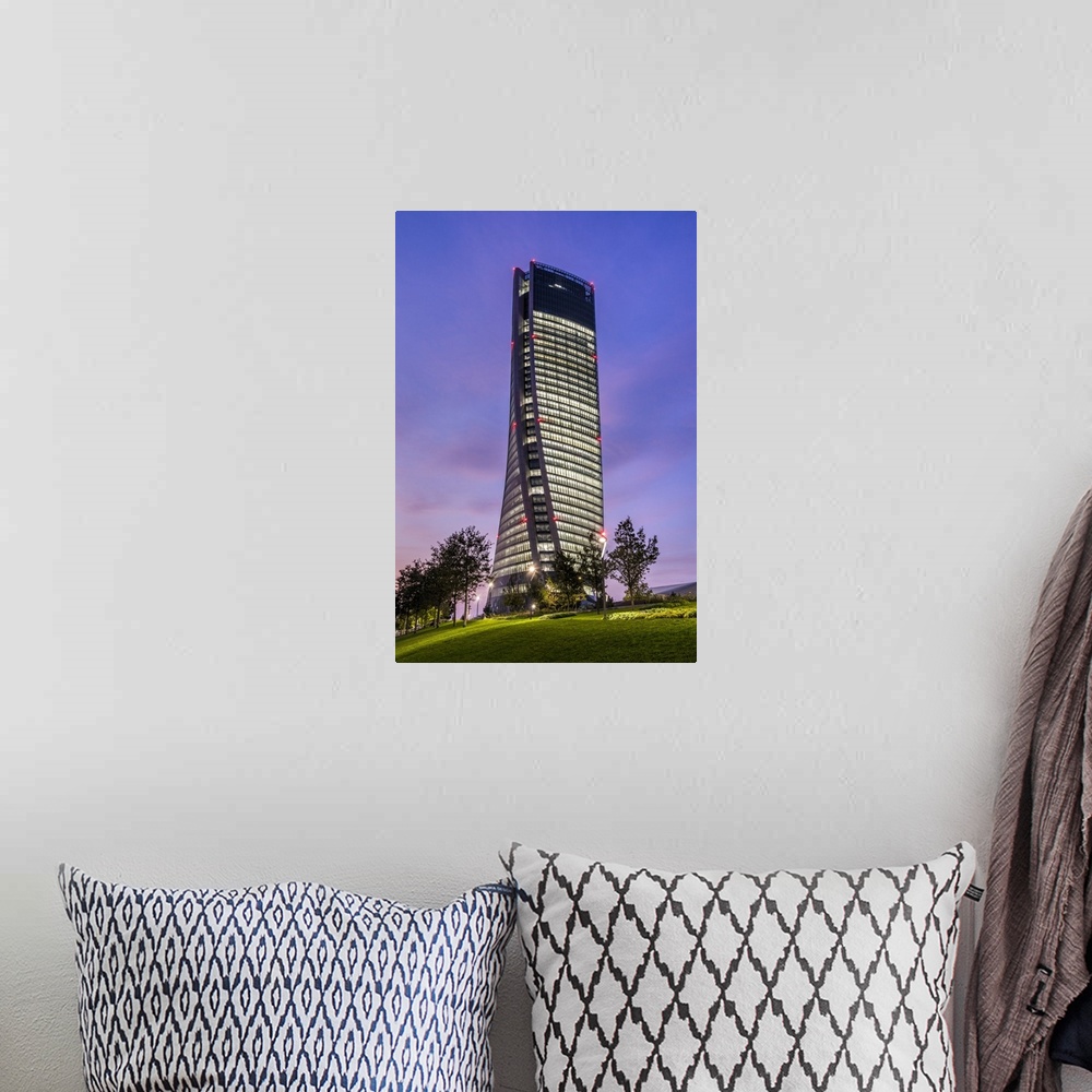 A bohemian room featuring Generali Tower or Hadid Tower, Milan, Lombardy, Italy