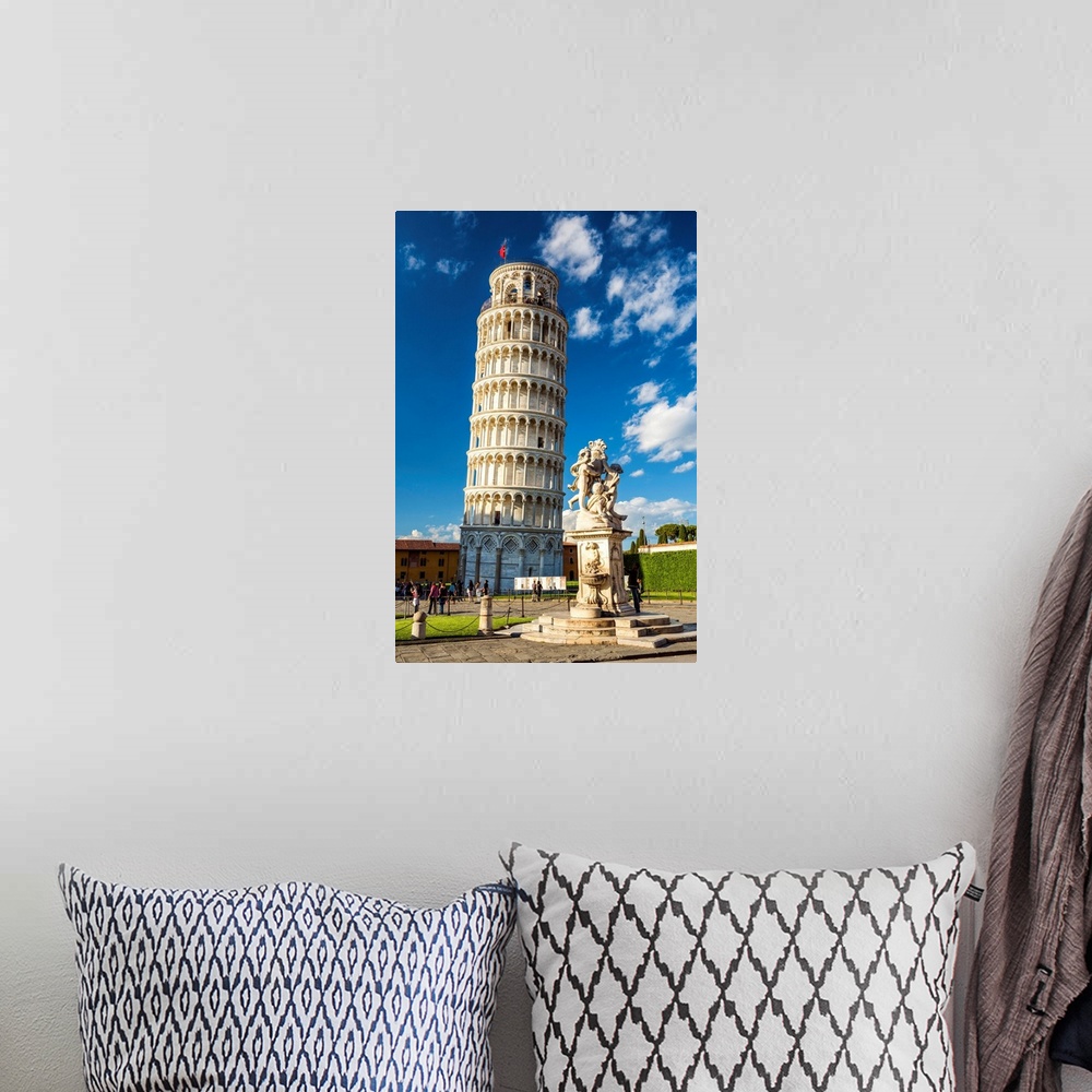 A bohemian room featuring Leaning Tower Of Pisa, Tuscany, Italy