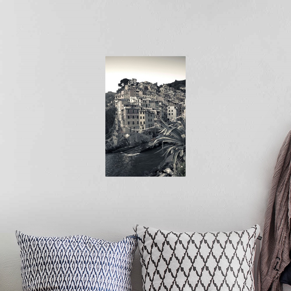A bohemian room featuring Riomaggiore, Cinque Terre, Riviera di Levante, Liguria, Italy