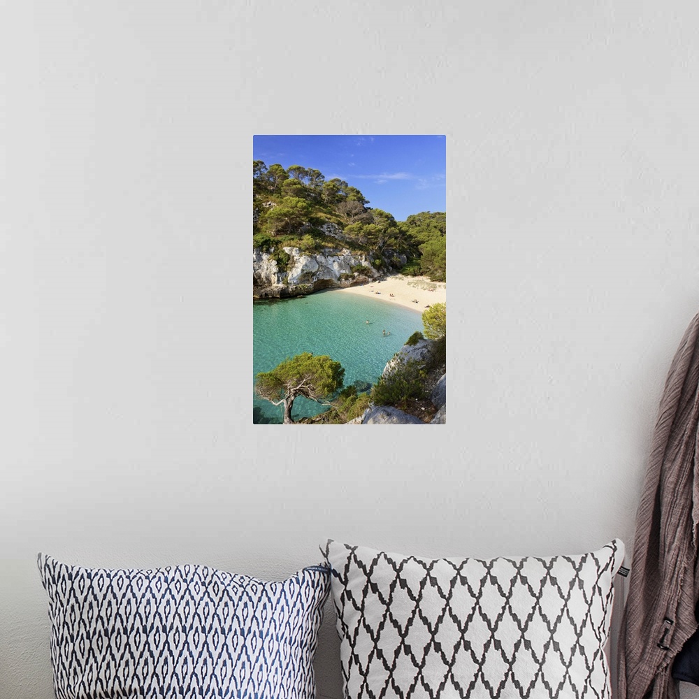 A bohemian room featuring Spain, Balearic Islands, Menorca, Cala Macarelleta