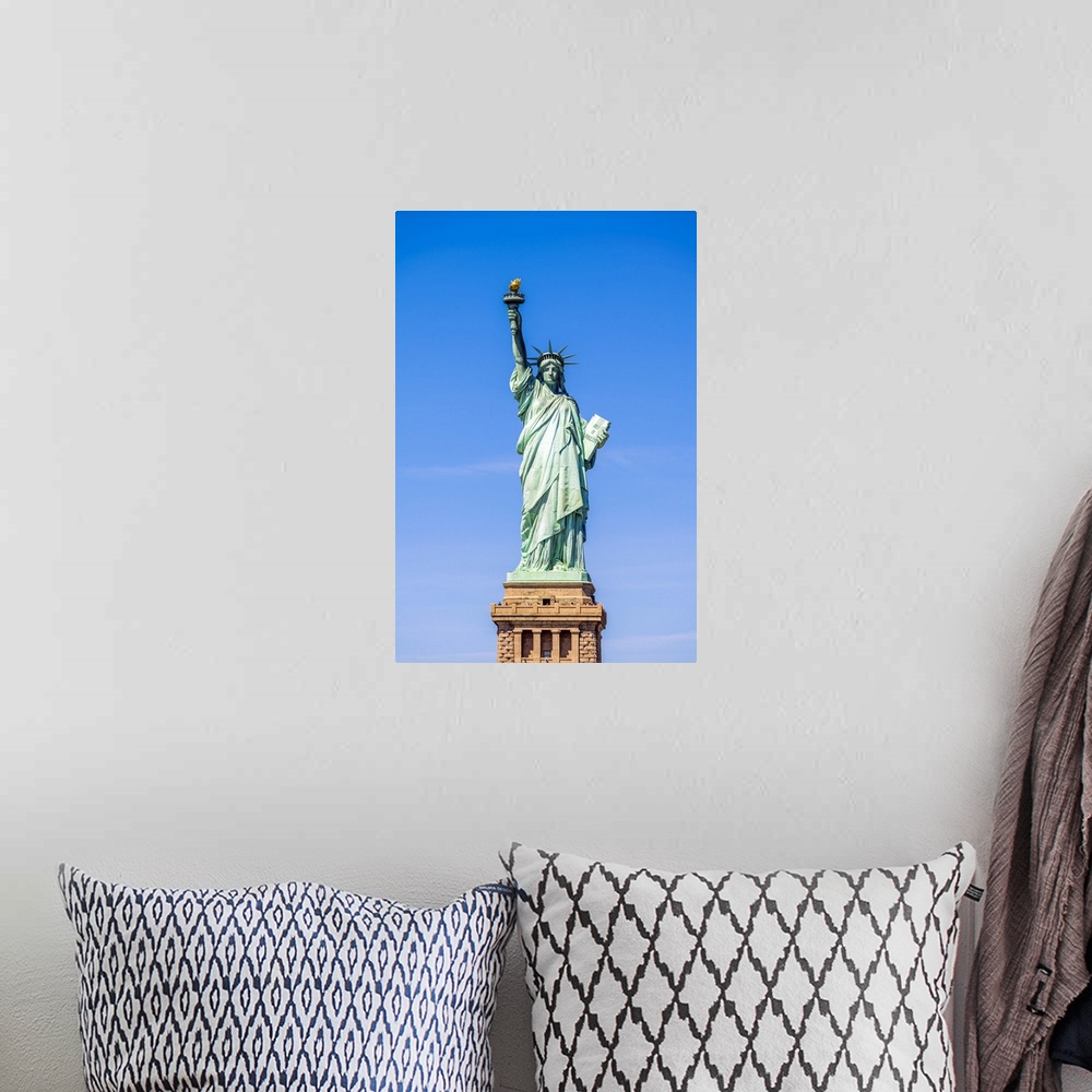 A bohemian room featuring Statue of Liberty, Liberty Island, New York, USA