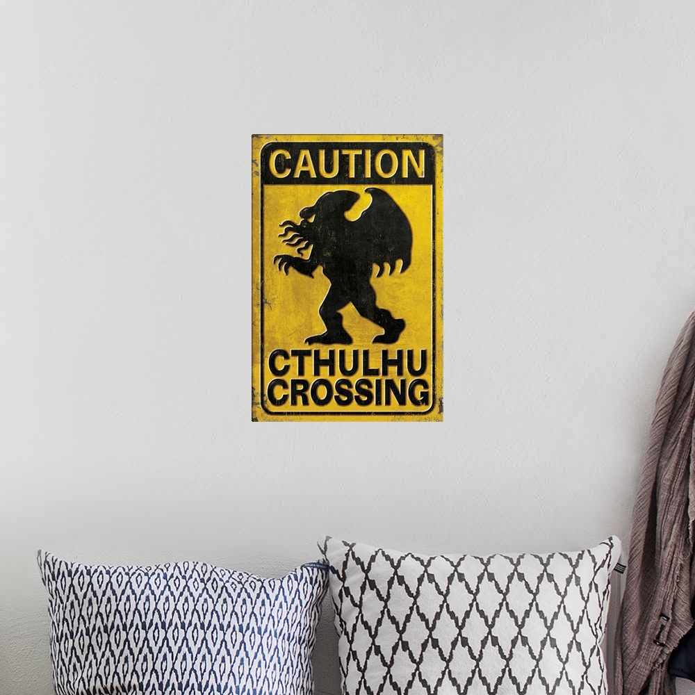A bohemian room featuring Cthulhu Crossing