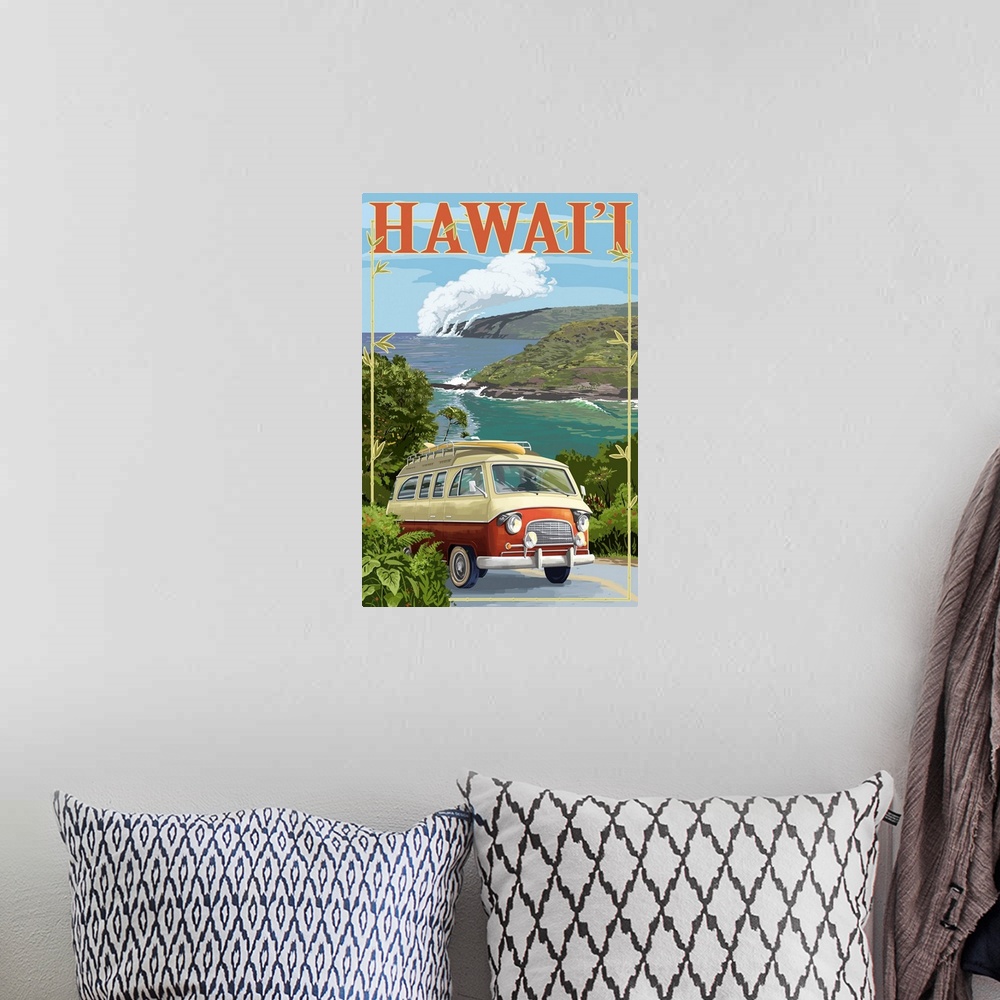 A bohemian room featuring Hawaii - Camper Van