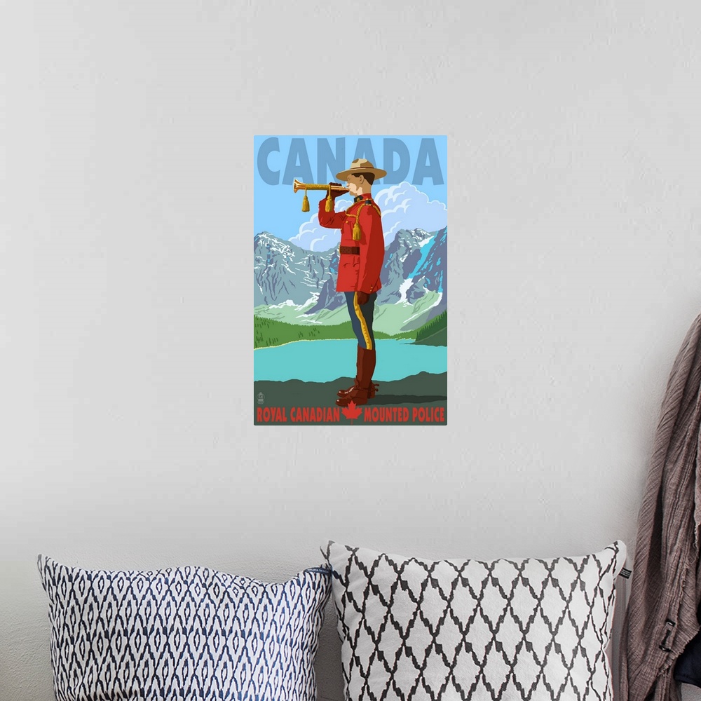 A bohemian room featuring Officer - Royal Canadian Mounted Police