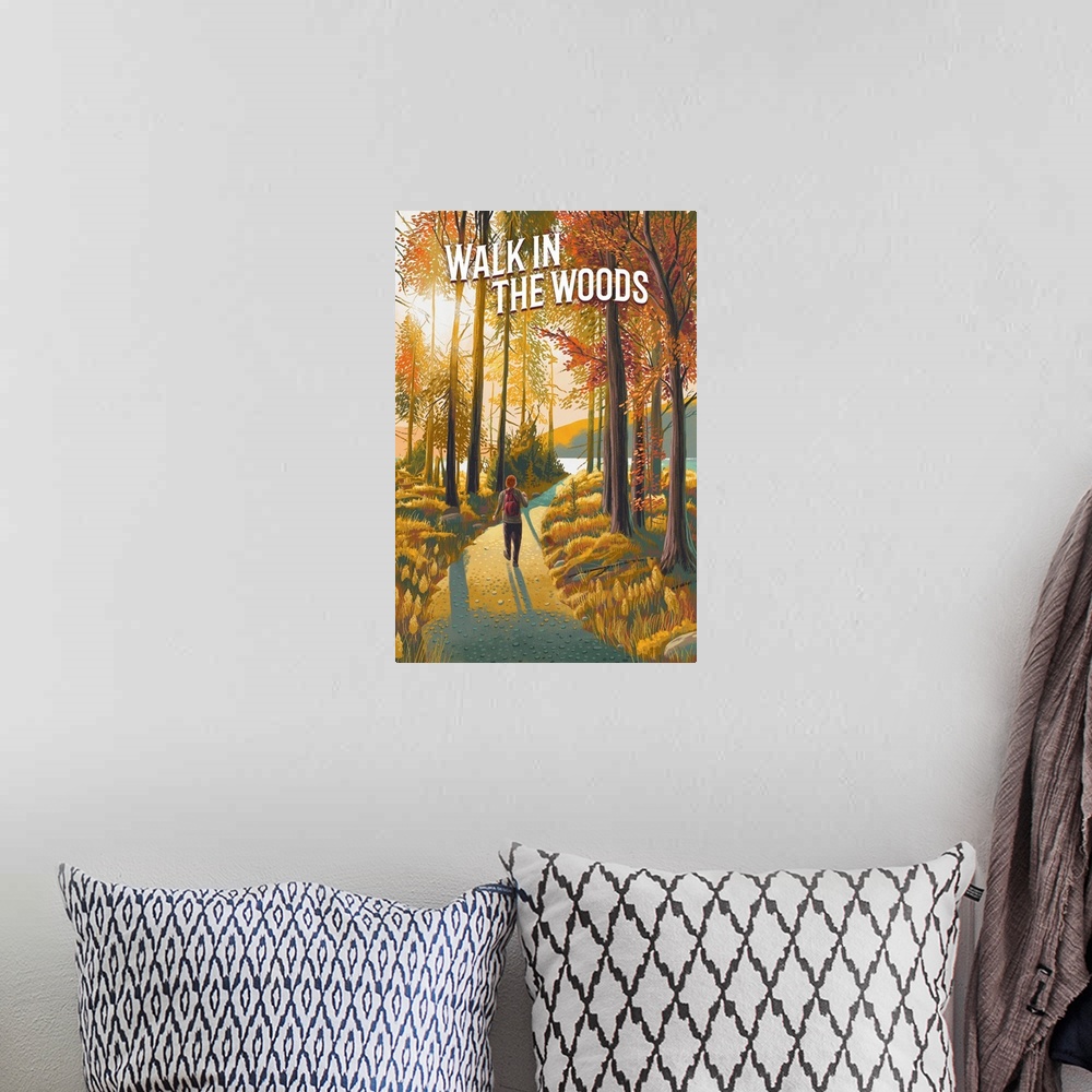 A bohemian room featuring Walk in the Woods - Day Hike
