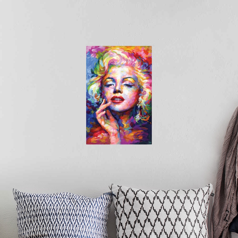 A bohemian room featuring Marilyn Monroe 7