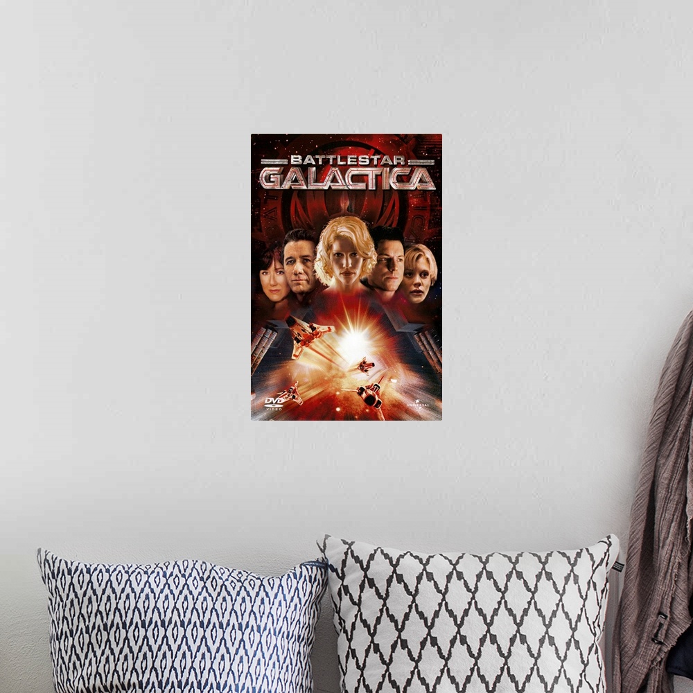A bohemian room featuring Battlestar Galactica (2004)