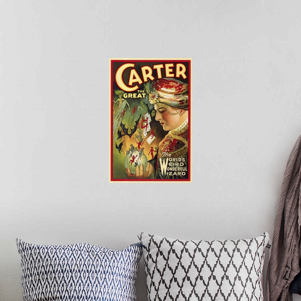 A bohemian room featuring Carter The Great