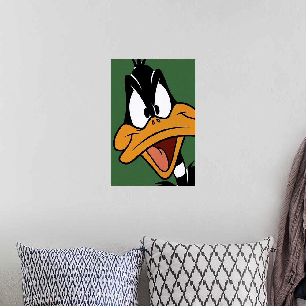 A bohemian room featuring Daffy Duck ()