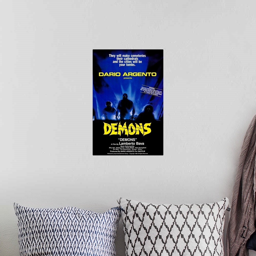 A bohemian room featuring Demons (1985)