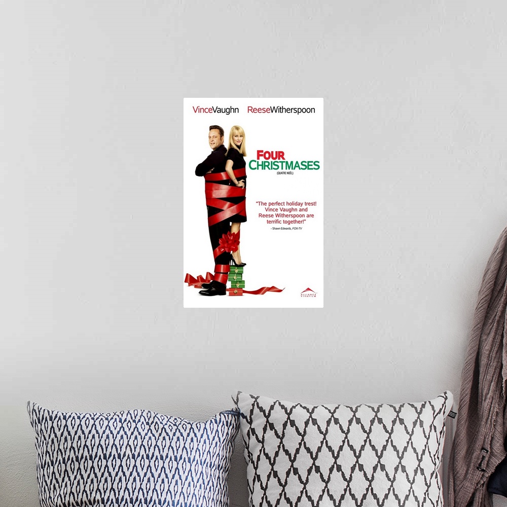 A bohemian room featuring Four Christmases - Movie Poster - Canadian