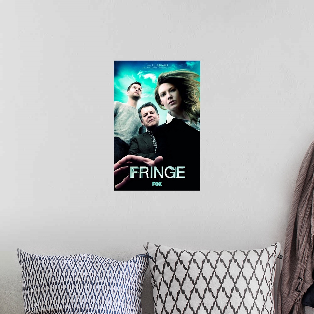 A bohemian room featuring Fringe - TV Poster