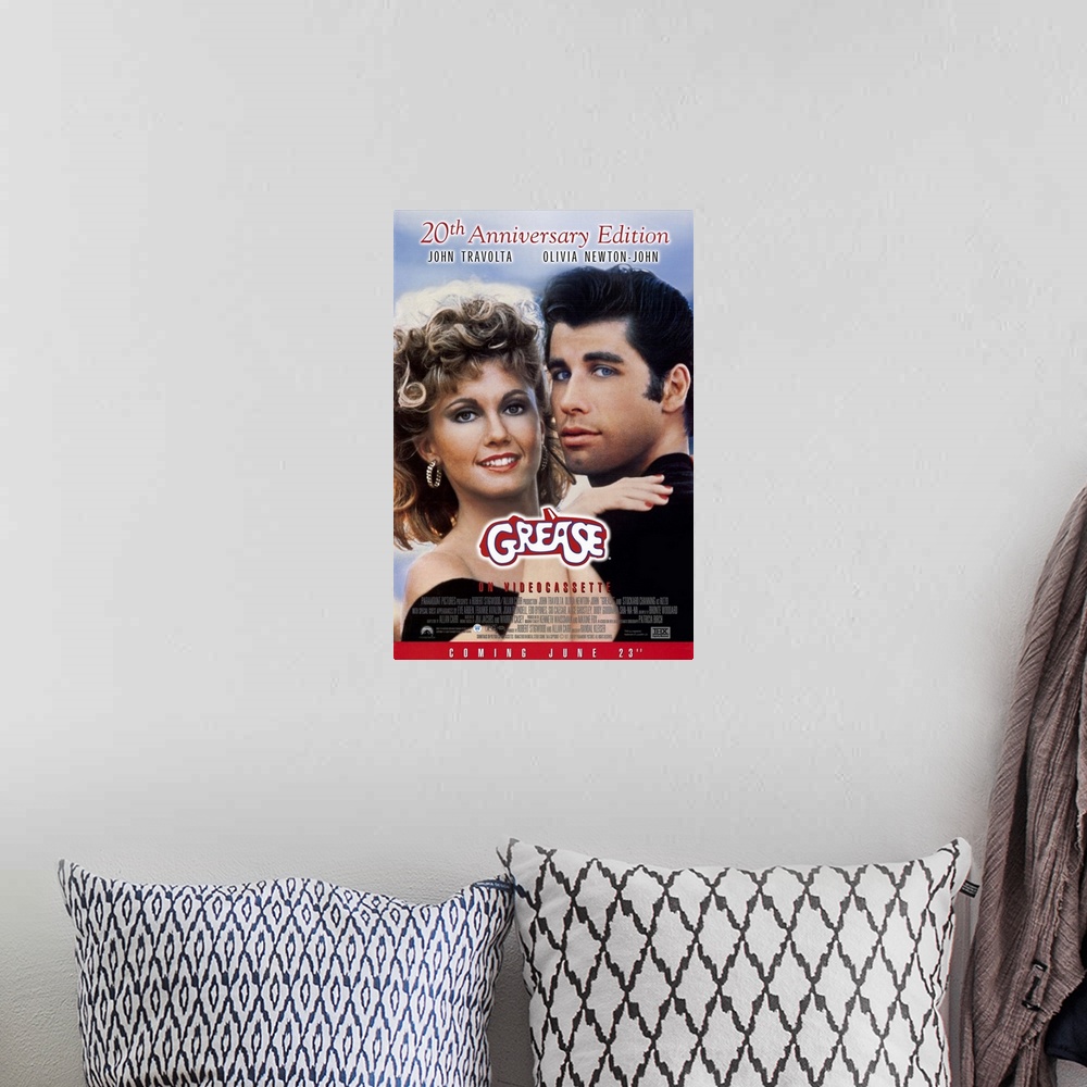 A bohemian room featuring Grease (1987)