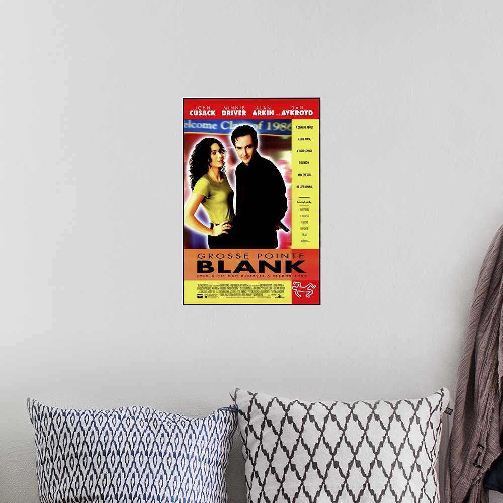 A bohemian room featuring Grosse Pointe Blank (1997)