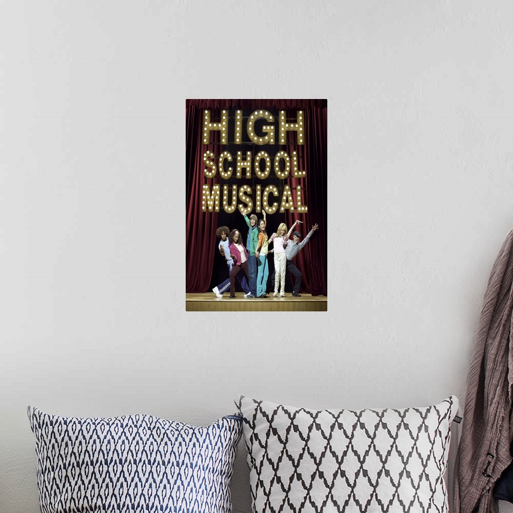 A bohemian room featuring High School Musical (2006)