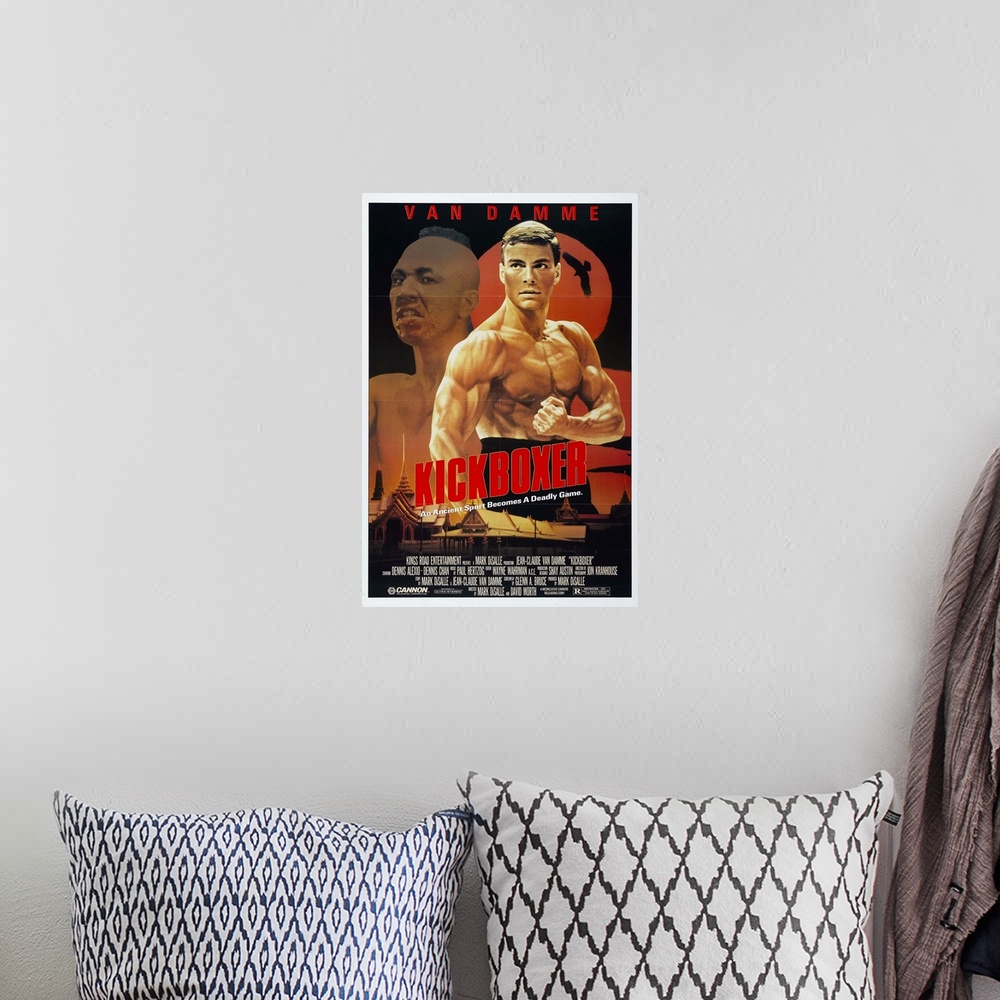 A bohemian room featuring The brother of a permanently crippled kickboxing champ trains for a revenge match.