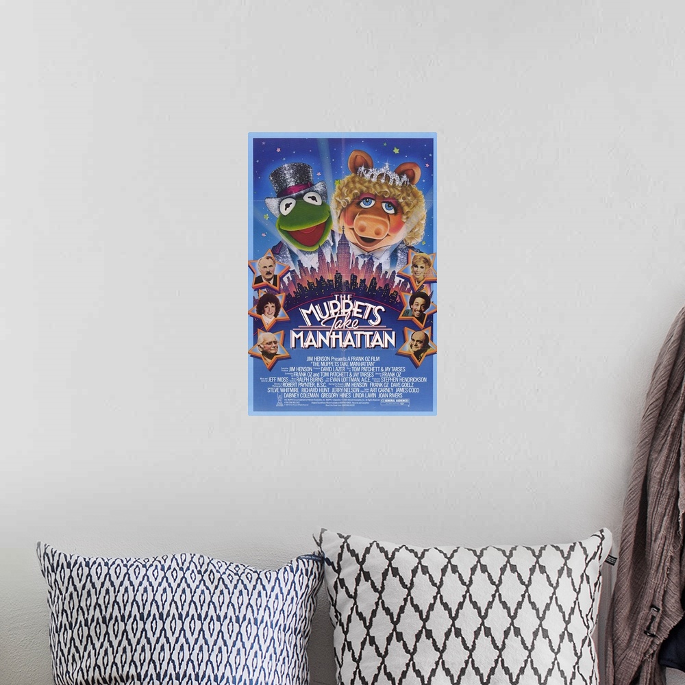 A bohemian room featuring Following a smashing success with a college musical, the Muppets take their show and talents to B...