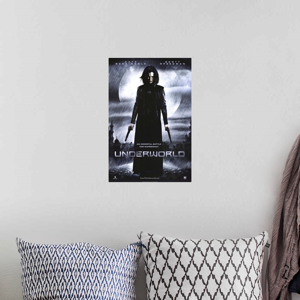 A bohemian room featuring A war has been raging between the Vampires and Lycan for centuries, Selene (Beckinsale) is a deat...