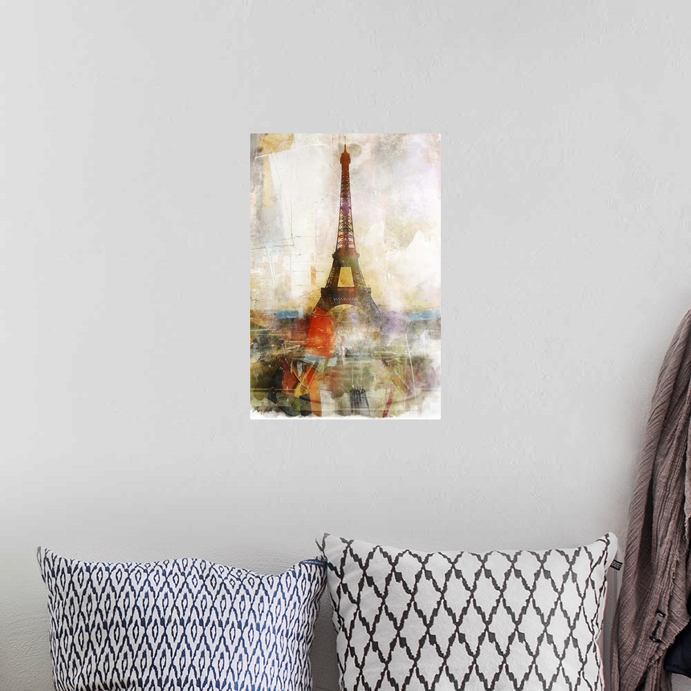 A bohemian room featuring Beautiful Paris