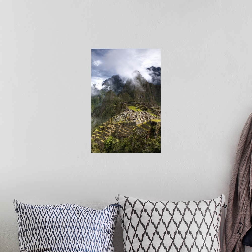 A bohemian room featuring Machu Picchu Sunny Class