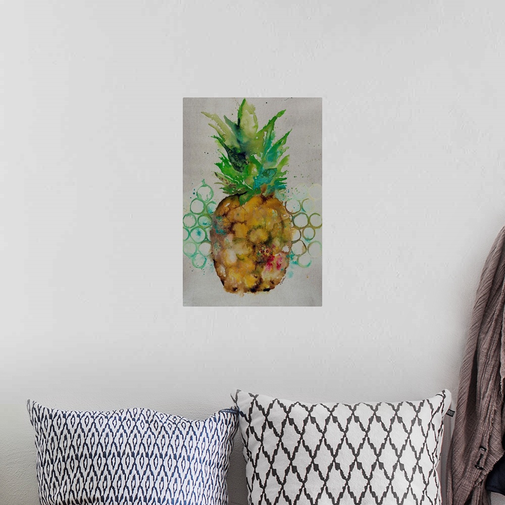 A bohemian room featuring Pineapple Rain