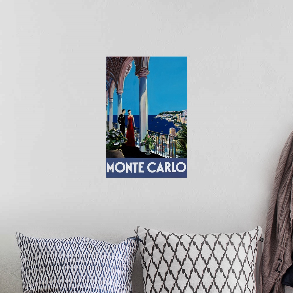 A bohemian room featuring Travel the World Monte Carlo