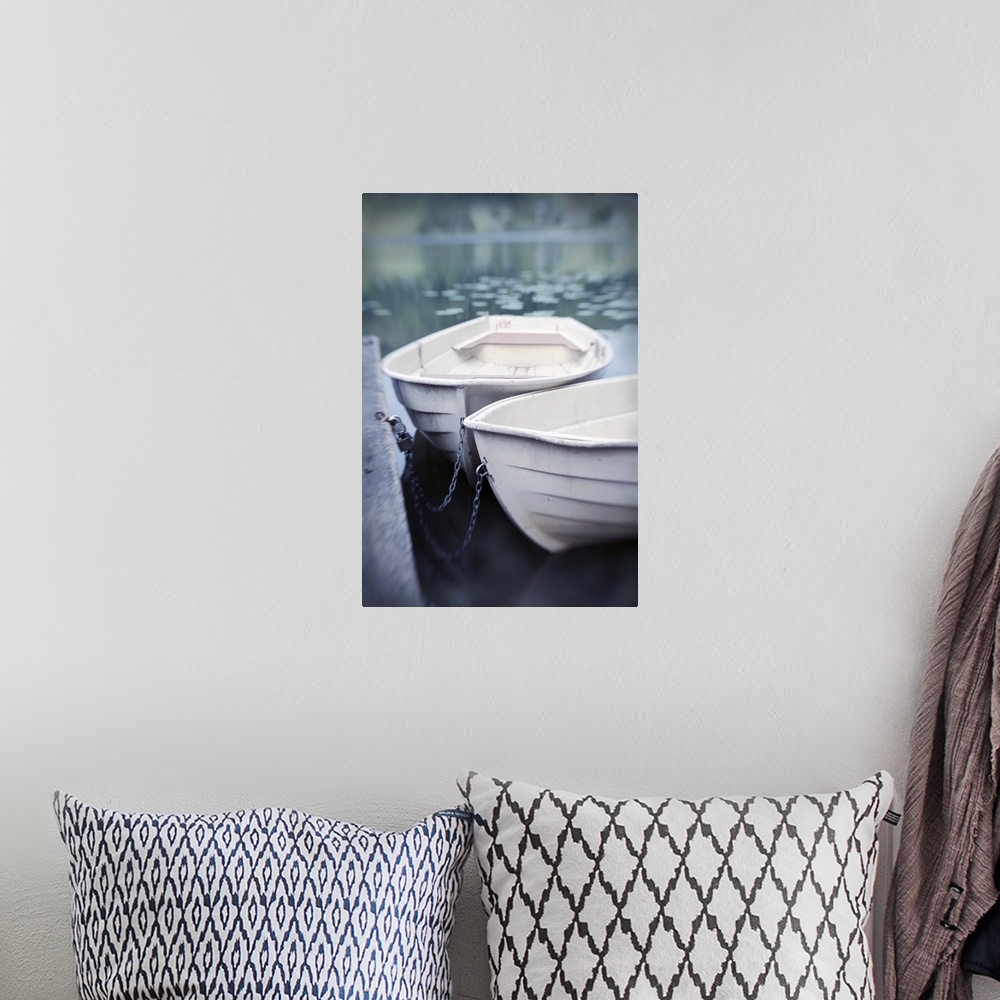 A bohemian room featuring Boats