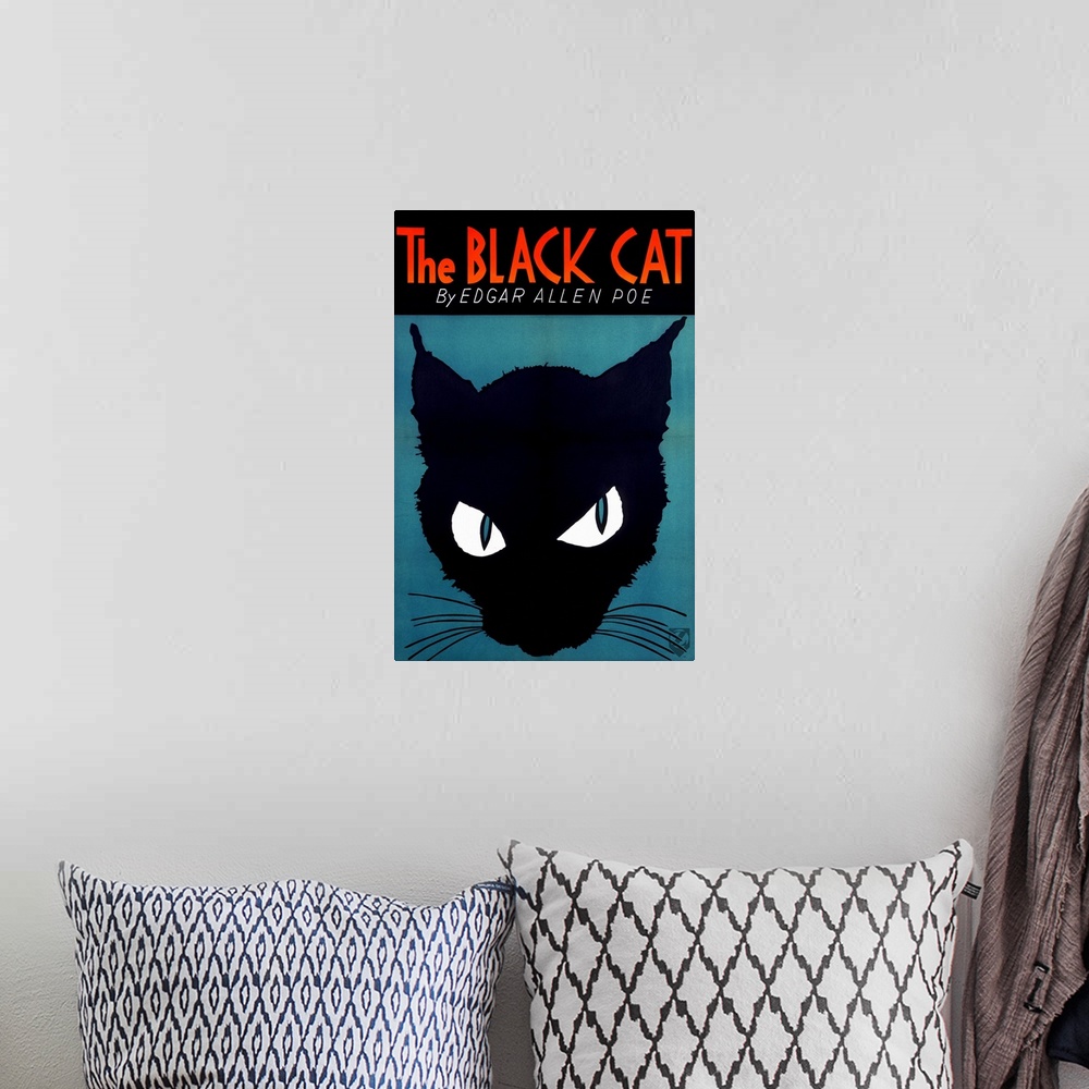 A bohemian room featuring Black Cat 1