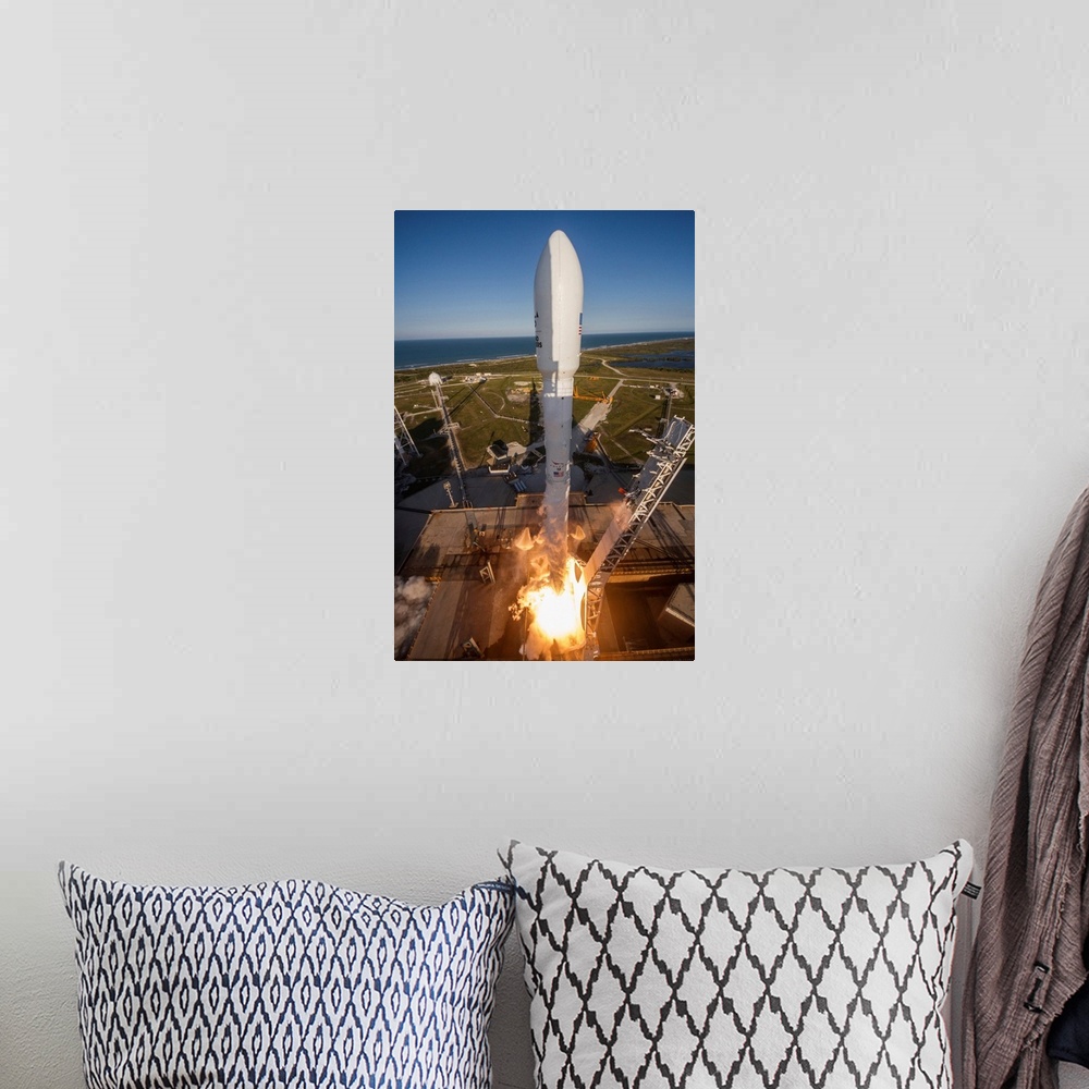 A bohemian room featuring On June 23, 2017, SpaceX's Falcon 9 rocket successfully launched the BulgariaSat-1 satellite into...