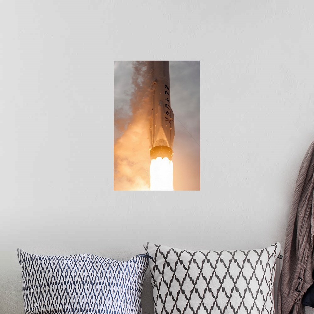 A bohemian room featuring CRS-11 Mission, also know as SpX-11. On June 3, 2017, SpaceX's Falcon 9 rocket successfully launc...