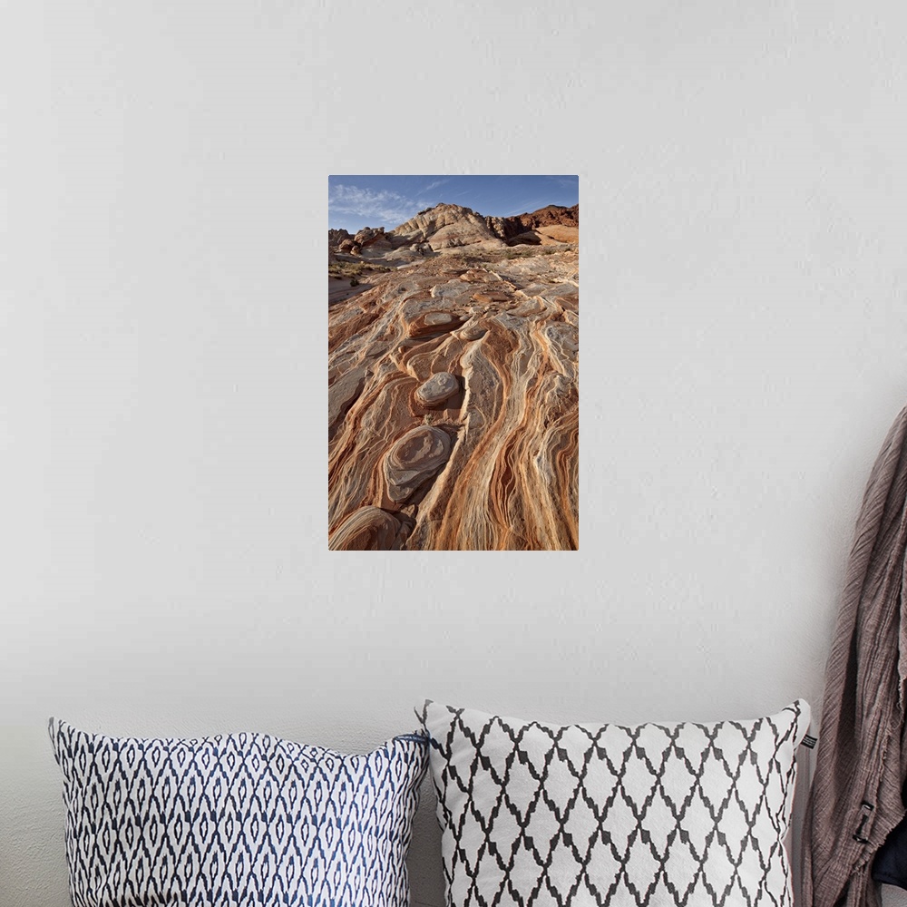 A bohemian room featuring Colorful sandstone layers, Valley Of Fire State Park, Nevada