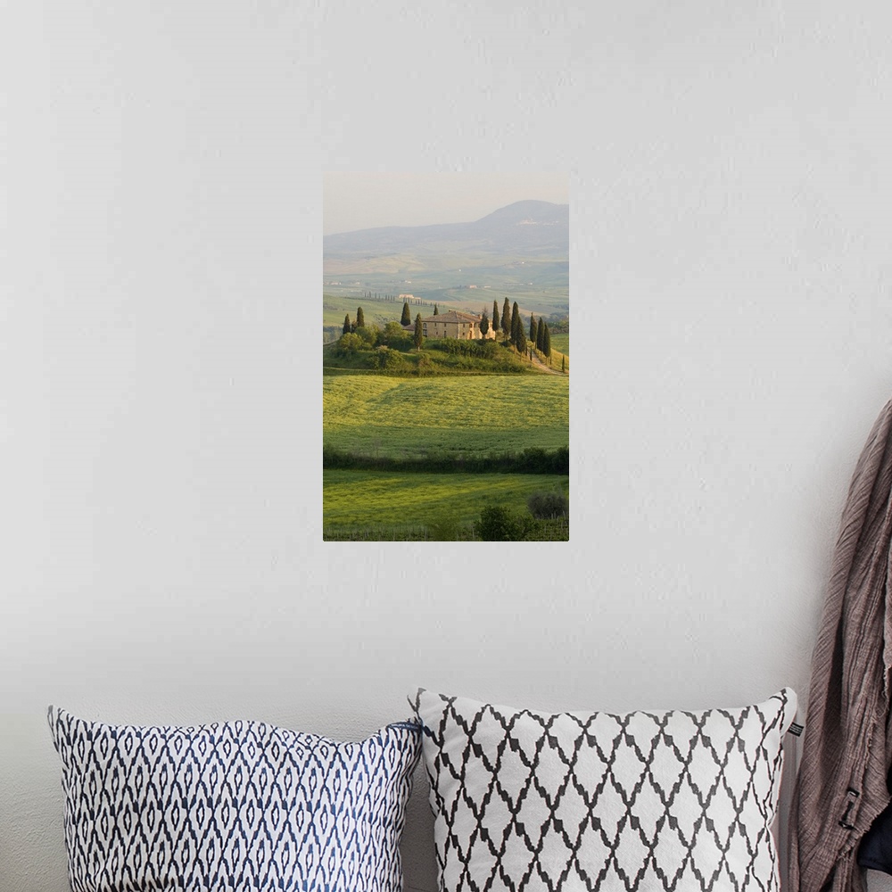 A bohemian room featuring Country house, Il Belvedere, San Quirico d'Orcia, Val d'Orcia, Tuscany, Italy
