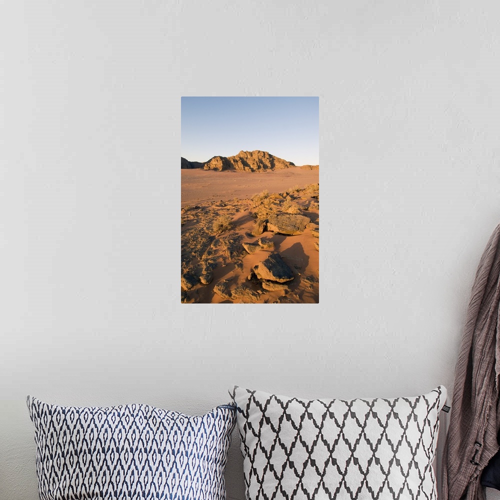 A bohemian room featuring Desert, Wadi Rum, Jordan, Middle East