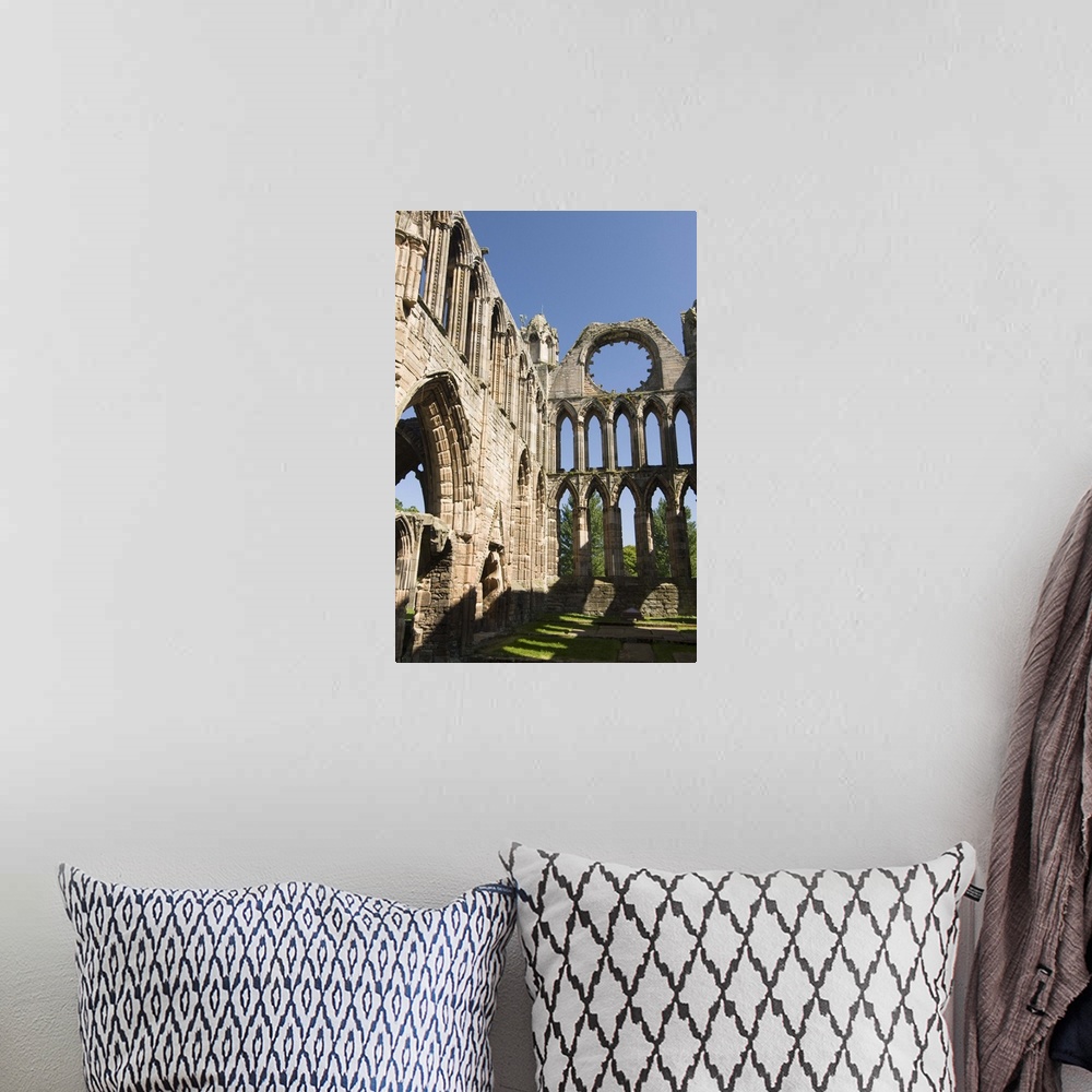 A bohemian room featuring Elgin Cathedral, Elgin, Highlands, Scotland