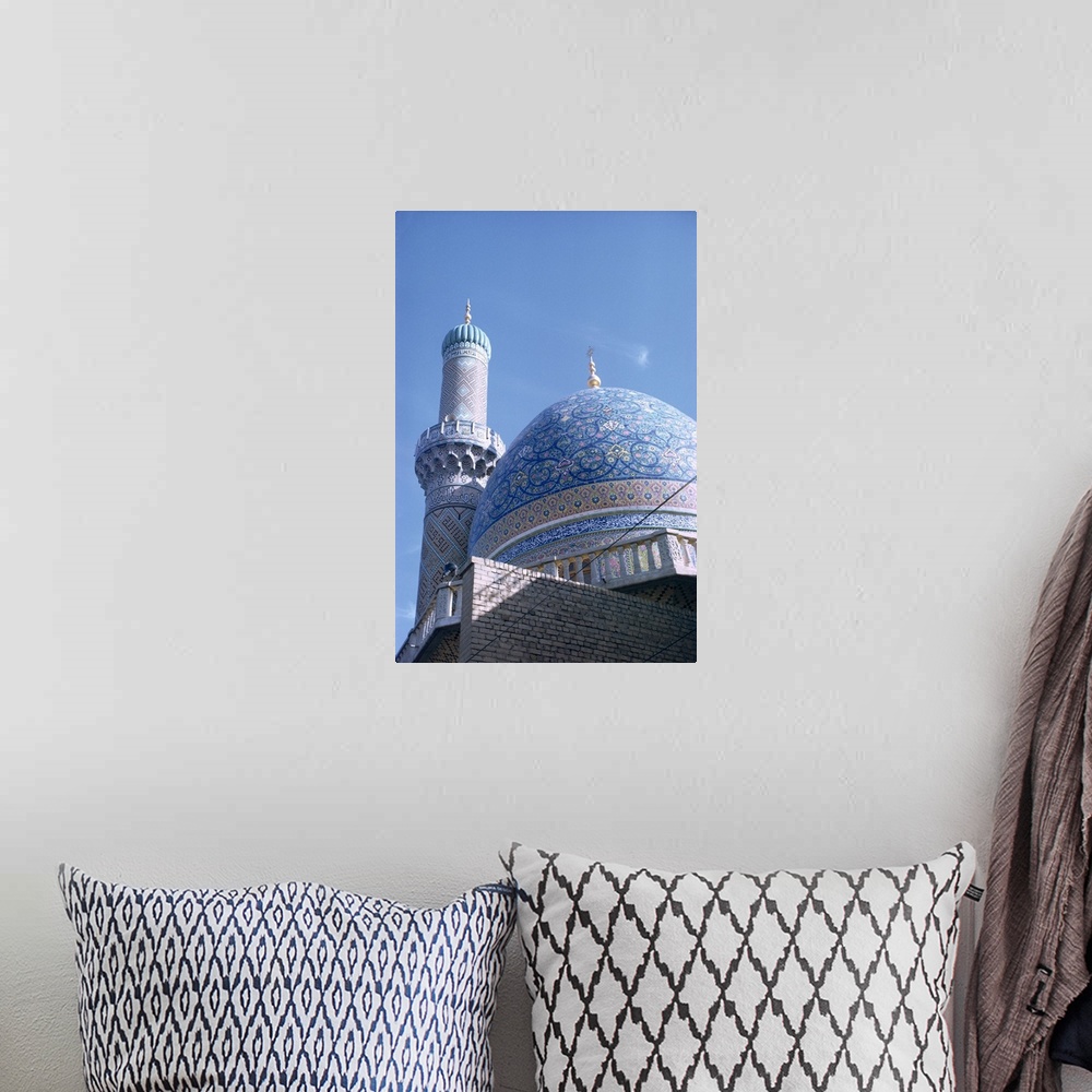 A bohemian room featuring Late mosque, Baghdad, Iraq, Middle East