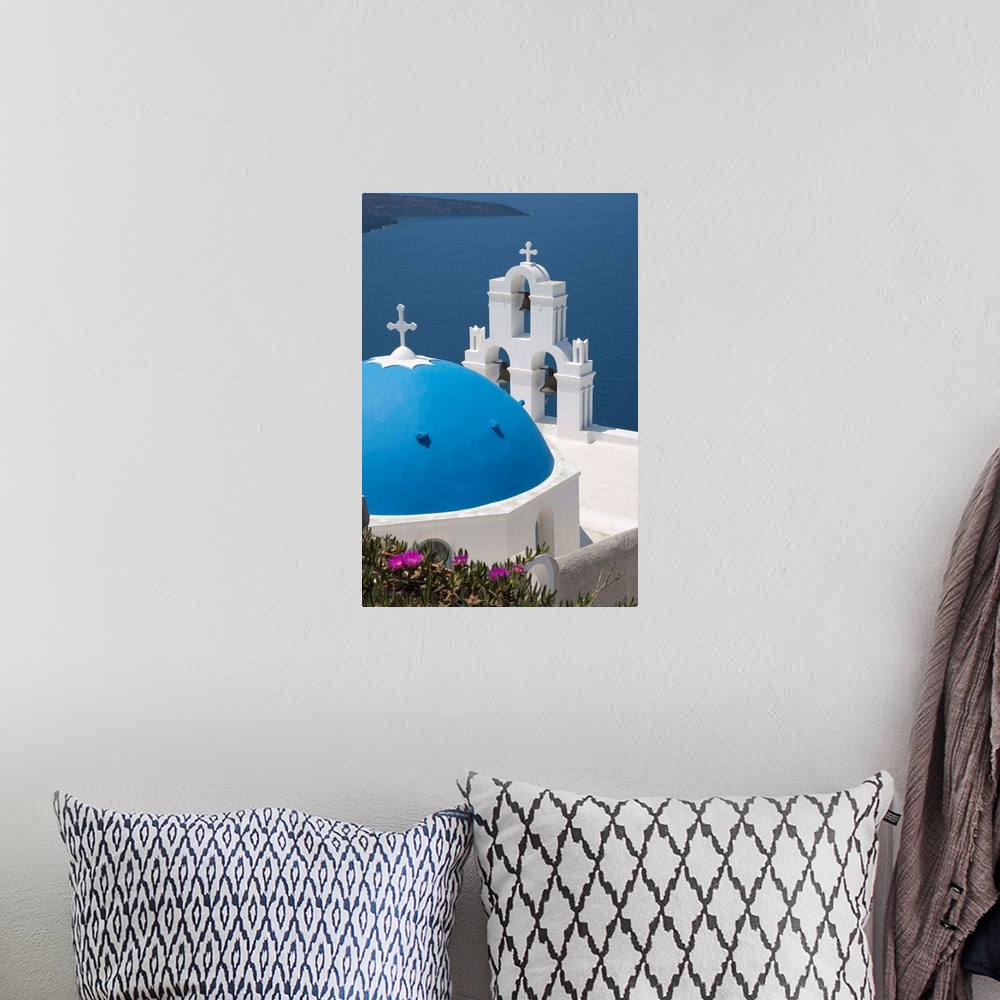 A bohemian room featuring Oia, Santorini, Cyclades, Greek Islands, Greece, Europe