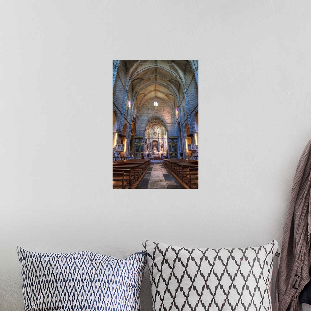 A bohemian room featuring Royal Church of St. Francis, Evora, UNESCO World Heritage Site, Portugal, Europe