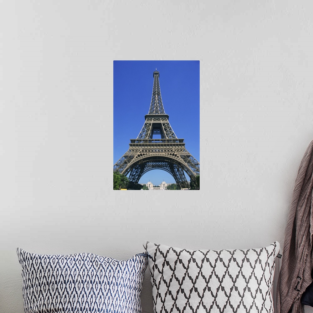 A bohemian room featuring The Eiffel Tower, Paris, France, Europe