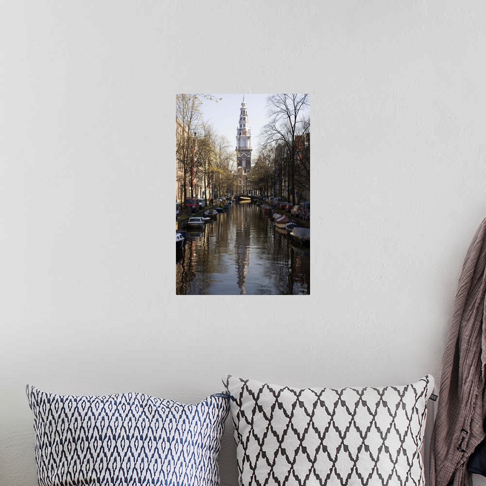 A bohemian room featuring Zuiderkerk church, Amsterdam, Netherlands
