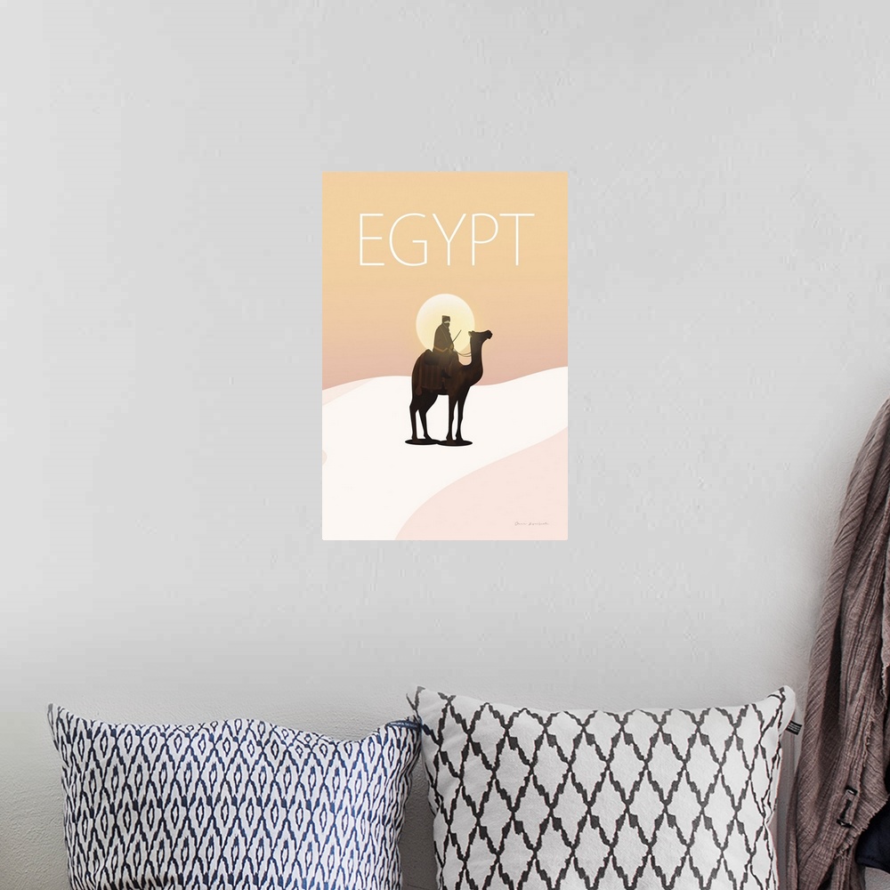 A bohemian room featuring Egypt
