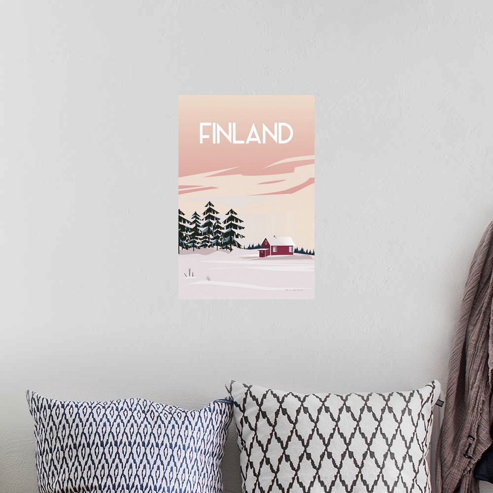 A bohemian room featuring Finland II