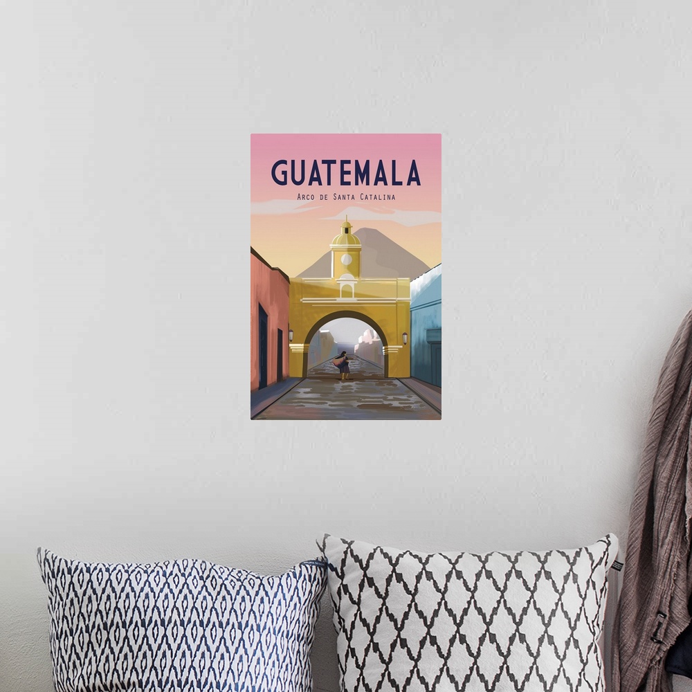 A bohemian room featuring Guatemala