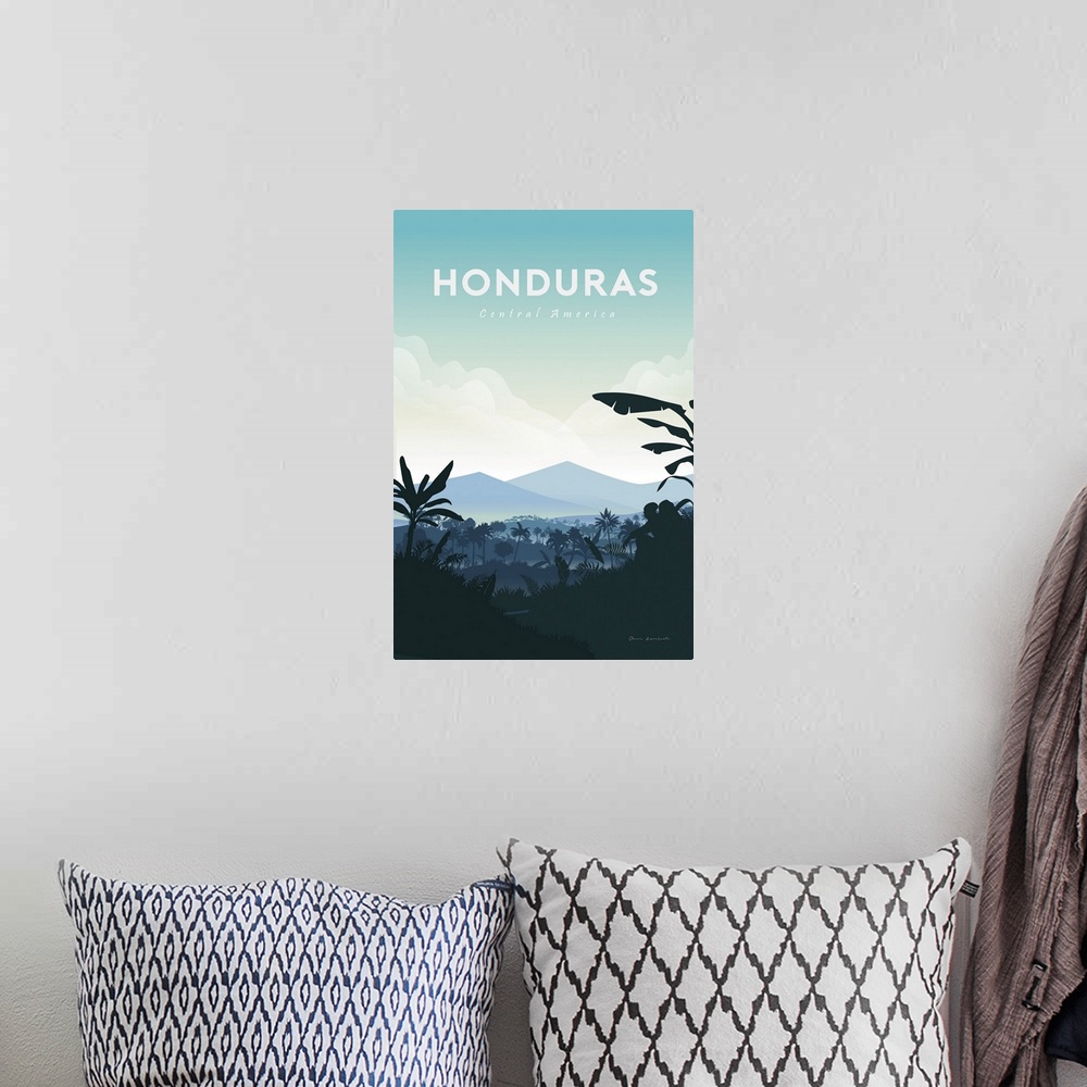 A bohemian room featuring Honduras