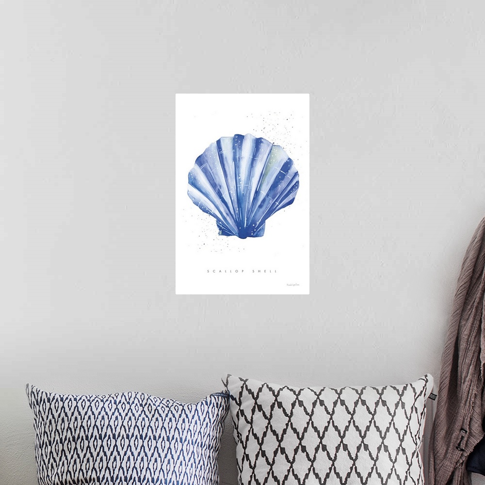A bohemian room featuring Scallop Shell