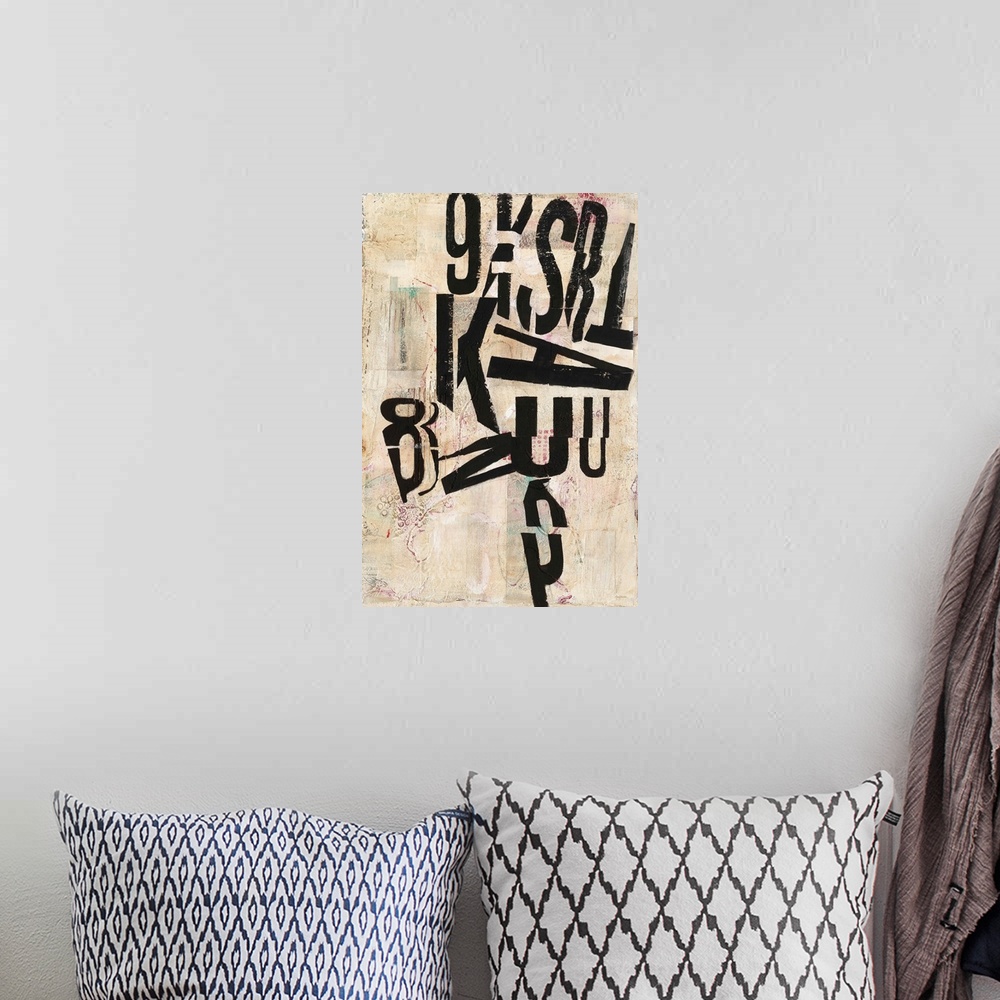 A bohemian room featuring Type Abstraction I