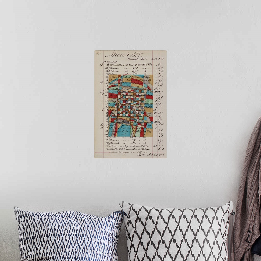 A bohemian room featuring Journal Sketches V
