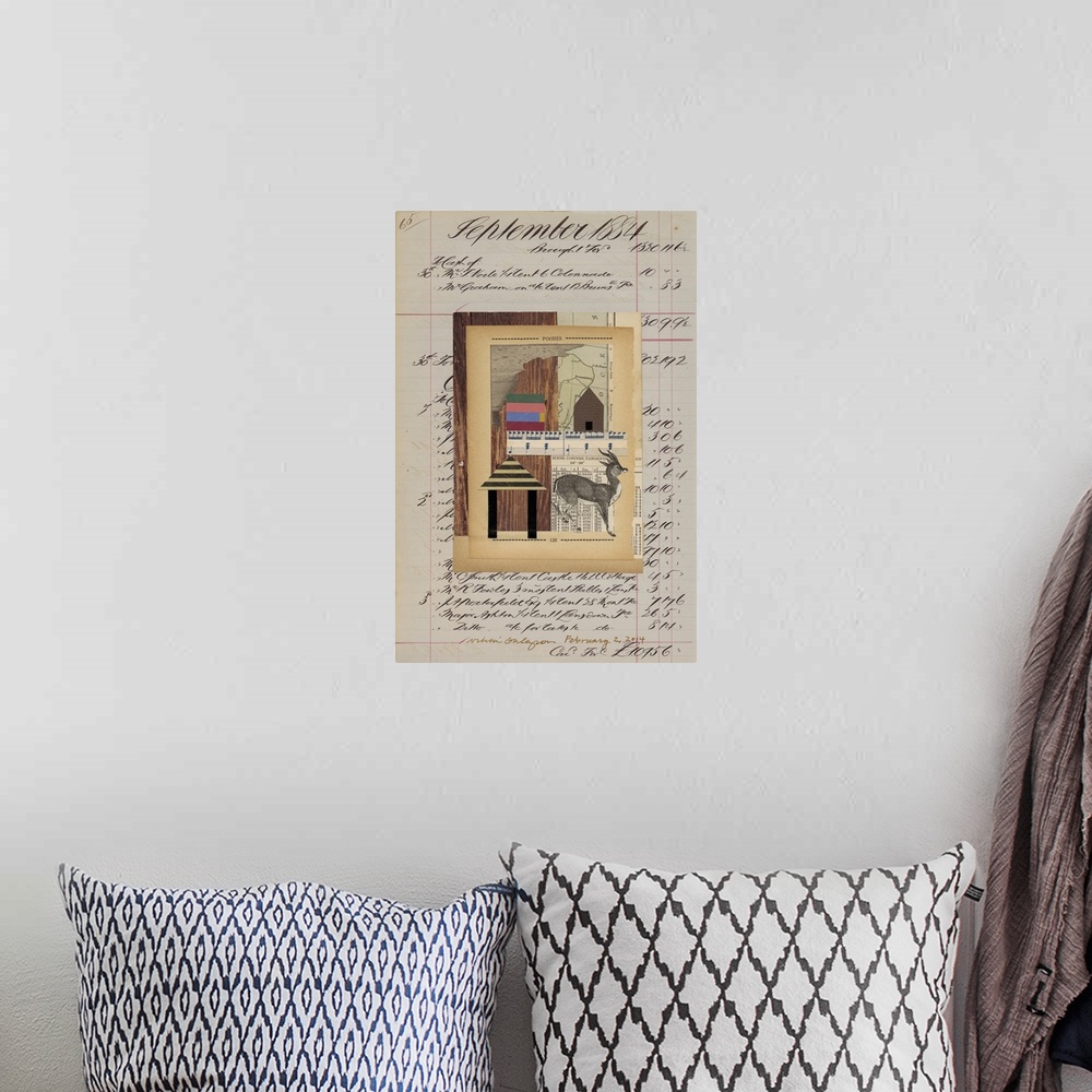 A bohemian room featuring Journal Sketches XV
